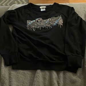Black long sleeves, Walt, Disney sweater